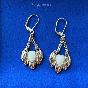 Elegant Earrings | Gold bathing